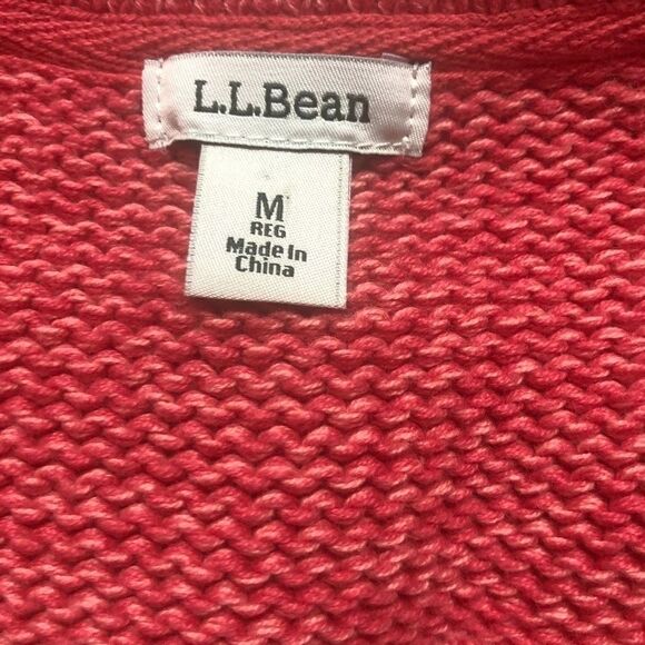 L.L. BEAN SWEATER, 100% Cotton, Tunic Length M - Picture 3 of 6